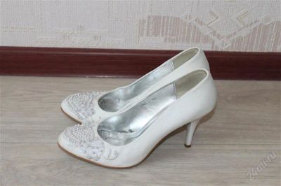 Лот: 1594635. Фото: 1. туфли белые. Туфли