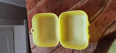 Лот: 14552387. Фото: 1. Ланч бокс 13,5×11,5 см tupperware. Контейнеры, банки
