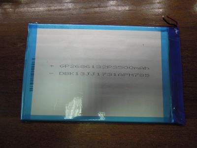 Лот: 15751898. Фото: 1. АКБ 3,7V 3500mah 138X85X3,5мм... Запчасти для планшетов
