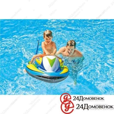 Лот: 8844825. Фото: 1. Игрушка надувная Intex Катер 57520. Другое (дети растут)