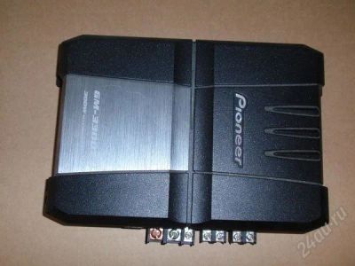 Лот: 2815438. Фото: 1. Усилитель Pioneer GM-3300T. Усилители