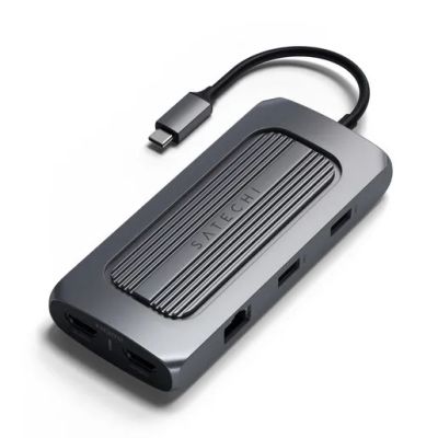 Лот: 21438584. Фото: 1. USB-хаб Satechi USB-C Multiport... USB хабы