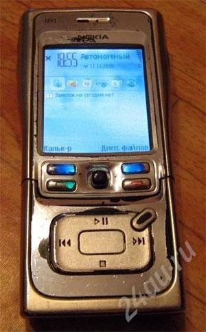 Лот: 613306. Фото: 1. Nokia n91. Смартфоны