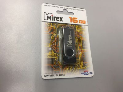 Лот: 13397277. Фото: 1. USB-флеш карта Mirex 16GB (USB... USB-флеш карты