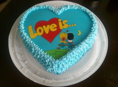 Лот: 14362175. Фото: 1. Торт "Love is". Торты, пирожные