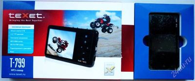 Лот: 772890. Фото: 1. Мр3 - Плеер Texet T799. Плееры
