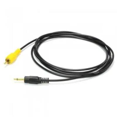 Лот: 20015615. Фото: 1. Кабель RCA Mono vers Jack 3.5mm... Шнуры, кабели, разъёмы