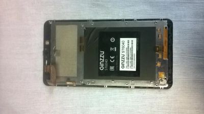 Лот: 10940555. Фото: 1. Модулдь Ginzzu ST6040 +динамик... Дисплеи, дисплейные модули, тачскрины
