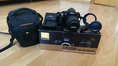 Лот: 7507973. Фото: 1. Nikon D5100 18-55 VR KIT. По блицу... Цифровые зеркальные