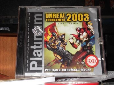 Лот: 1432140. Фото: 1. Диск Unreal Tournament 2003 (7wolf... Игры для ПК