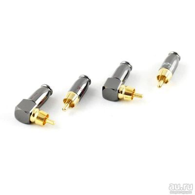 Лот: 17832687. Фото: 1. RCA коннектор KICX DRCA-4SA Комплект... Аксессуары для автозвука