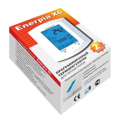 Лот: 4105000. Фото: 1. Enerpia x6 терморегулятор. Тёплый пол