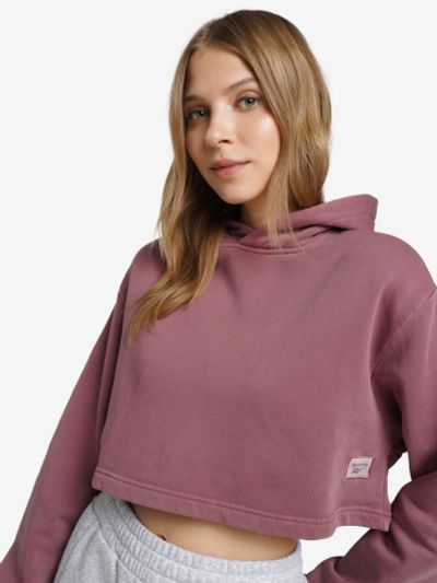 Лот: 22427556. Фото: 1. Худи женское оверсайз Reebok... Другое (спортивная одежда)