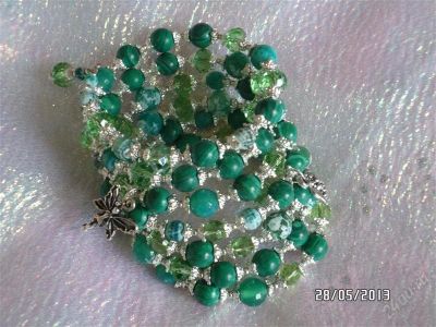 Лот: 2946202. Фото: 1. Браслет Июль . Натуральный камень... Бижутерия ручной работы