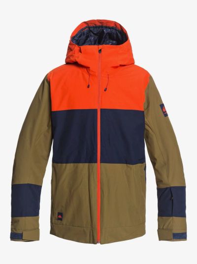 Лот: 19063760. Фото: 1. Сноубордическая куртка М Quiksilver... Зимняя спортивная одежда