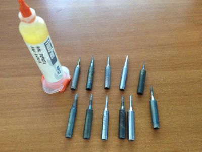 Лот: 3275359. Фото: 1. 11 жал для пояльника + флюс FluxPlus. Оборудование для ремонта