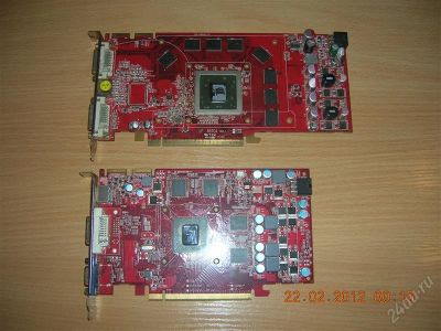 Лот: 1587052. Фото: 1. 2 неисправные видеокарты PCI-E. Видеокарты