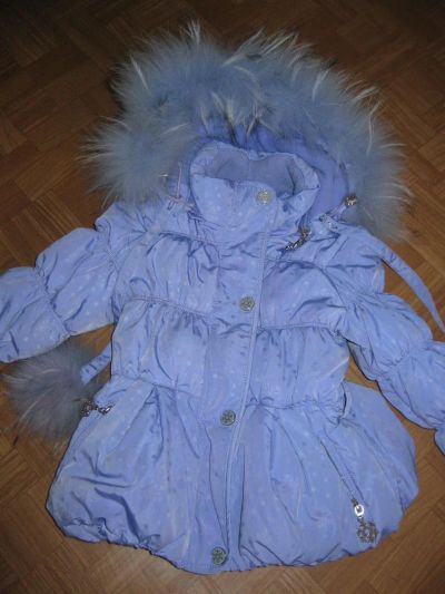 Лот: 3412353. Фото: 1. Продам зимний пуховик на девочку. Верхняя одежда