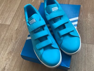 Лот: 16168476. Фото: 1. Adidas Stan Smith CF US9.5 оригинал. Кеды, кроссовки, слипоны