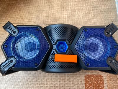 Лот: 20525819. Фото: 1. Bluetooth колонка 2 микрофона... Портативные, беспроводные колонки