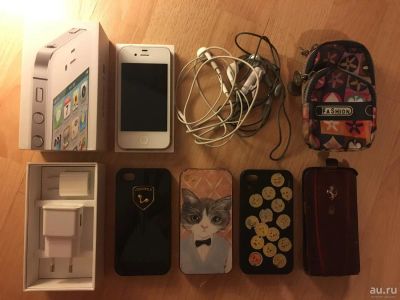 Лот: 8212292. Фото: 1. iPhone 4S 32gb white торг. Смартфоны