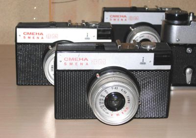 Лот: 4678351. Фото: 1. Фотоаппарат Смена 8м + пленка... Плёночные дальномерные, шкальные