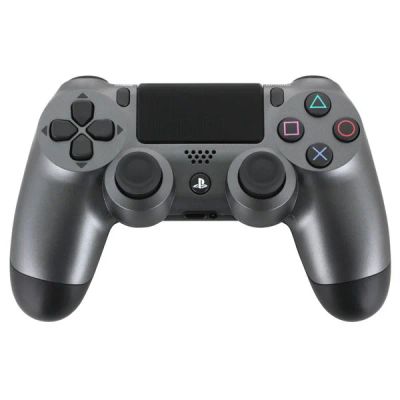 Лот: 12106097. Фото: 1. [PS4] Геймпад Dualshock 4 v2 Серый. Аксессуары для игровых приставок, консолей, геймпады