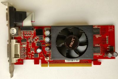 Лот: 13889672. Фото: 1. 256Mb PCI-E DDR2 Palit GeForce... Видеокарты