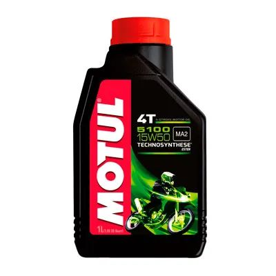 Лот: 20566654. Фото: 1. MOTUL 5100 4T 15w50 Technosynt... Масла, жидкости