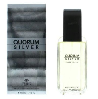 Лот: 14297777. Фото: 1. Quorum Silver от Antonio Puig... Мужская парфюмерия