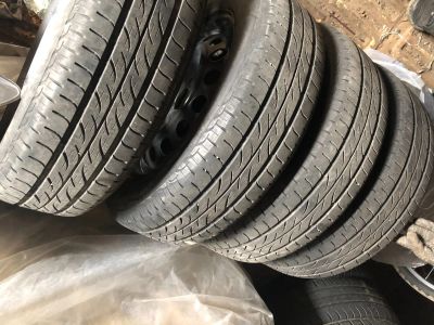 Лот: 17535582. Фото: 1. Bridgestone на дисках 175/65/15... Шины на дисках