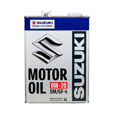 Лот: 12496303. Фото: 1. Suzuki MOTOR OIL 0W-20 4 л. Масла, жидкости