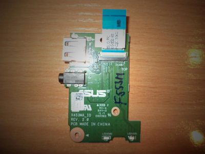 Лот: 7319189. Фото: 1. Плата usb порта, аудио разъема... Платы расширения, контроллеры, доп. порты