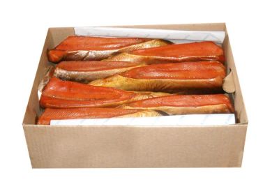 Лот: 8079593. Фото: 1. Филе горбуши холодного копчения. Икра, рыба, морепродукты