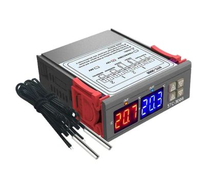 Лот: 20248772. Фото: 1. Цифровой терморегулятор STC-3008... Контрольно-измерительное оборудование