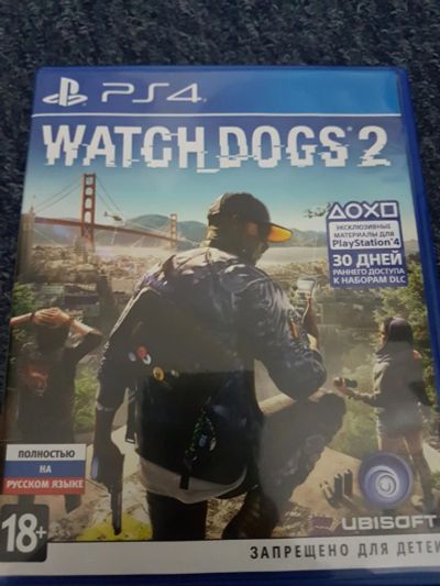 Лот: 10460886. Фото: 1. Watch dogs 2 ps4. Игры для консолей