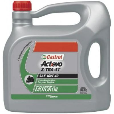 Лот: 5712287. Фото: 1. Castrol Act Evo 4T 10W40 (4л... Масла, жидкости