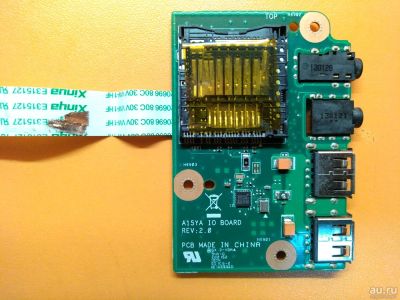Лот: 7587614. Фото: 1. Б/У плата a15ya io board 08n2-14u4G00... Платы расширения, контроллеры, доп. порты