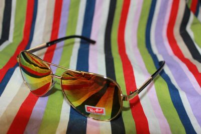 Лот: 4047695. Фото: 1. Очки Ray Ban Aviator Зеркальные... Очки солнцезащитные