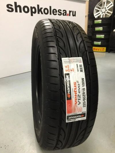 Лот: 9125240. Фото: 1. 225/60 R18 Hankook Ventus V12... Шины