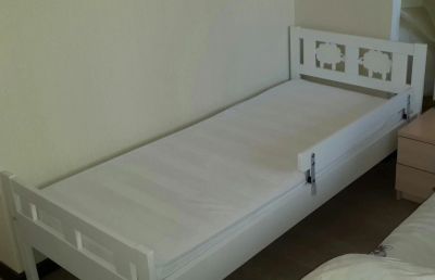 Лот: 3966154. Фото: 1. детская кровать ikea с реечным... Детские кровати и кроватки