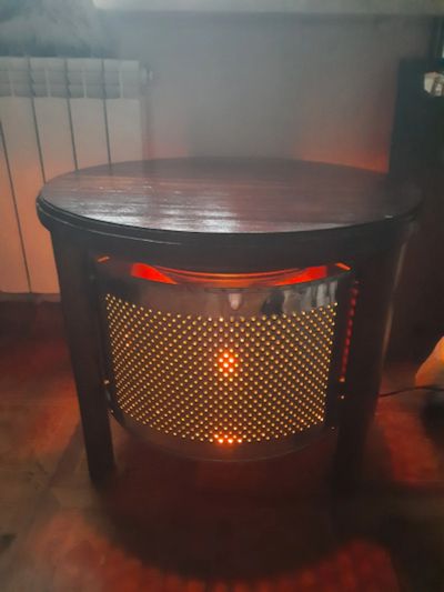 Лот: 19253933. Фото: 1. Стол журнальный с подсветкой handmade. Столы, стулья, обеденные группы