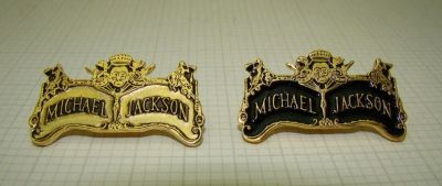 Лот: 13407078. Фото: 1. Значки винтажные Майкл Джексон... Другое (антиквариат)