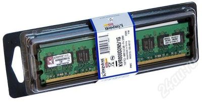 Лот: 547474. Фото: 1. Оперативная память DDR2 1Gb 800... Оперативная память
