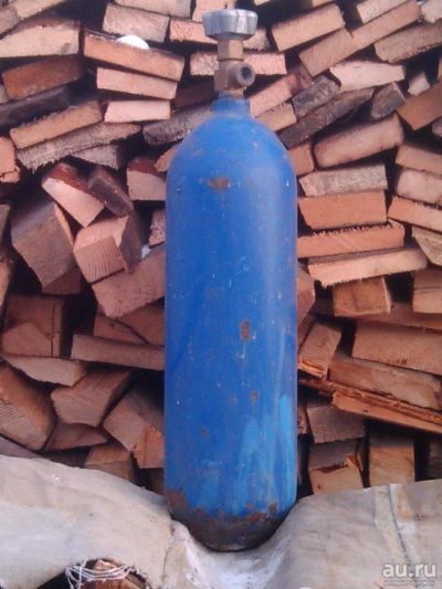 Лот: 8702685. Фото: 1. Баллон кислородный 5 литров. Баллоны, газ в баллонах