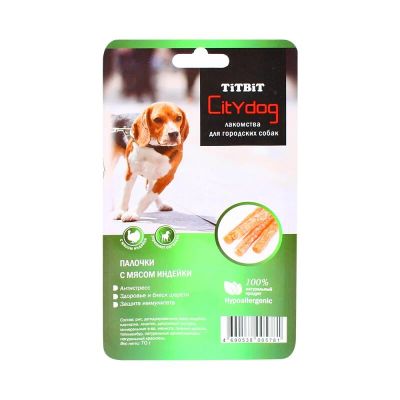Лот: 10400800. Фото: 1. лакомство Titbit Sity Dog Для... Корма