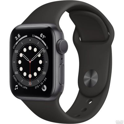 Лот: 16758604. Фото: 1. Apple Watch Series 6 40mm Space... Смарт-часы, фитнес-браслеты, аксессуары