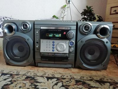 Лот: 15986914. Фото: 1. муз.центр Samsung, AUX, mp3. Музыкальные центры, магнитолы