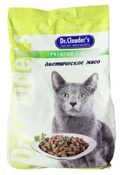 Лот: 6491479. Фото: 1. Сухой корм Dr.Clauder's для кошек... Корма