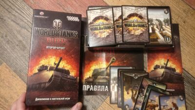 Лот: 18736662. Фото: 1. Настольная игра World of Tanks... Настольные игры, карты